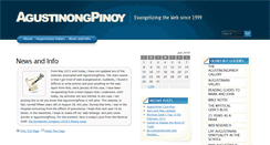 Desktop Screenshot of main.agustinongpinoy.net